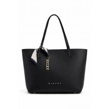 Geanta de piele ecologica cu bareta de umar