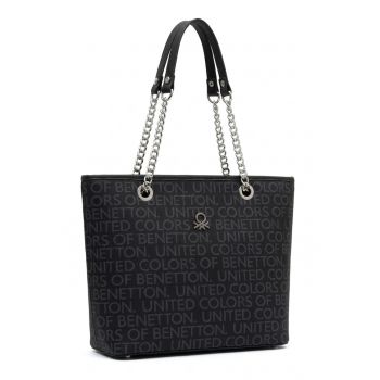 Geanta de umar cu logo - Negru carbon