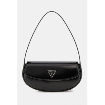 Geanta din piele ecologica cu bareta de umar Arnela - Negru