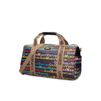 Geanta duffle de piele ecologica Callisto Plus - Multicolor