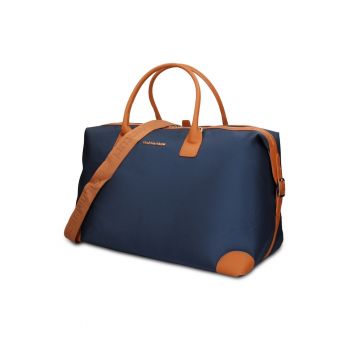 Geanta duffle din piele ecologoca Seraphina Prime - Albastru inchis