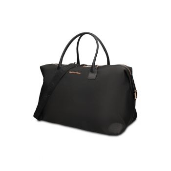 Geanta duffle din piele ecologoca Seraphina Prime - Negru