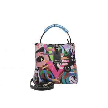 Geanta GRYXX neagra, 608, din piele ecologica