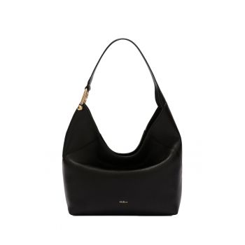 Geanta hobo din piele Novara Nova - Negru