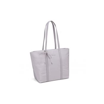 Geanta shopper cu logo Novara Plus - Lila