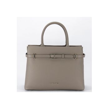 Geanta taupe dama CM7742 12 Maro taupe - 23x30x12