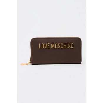 Portofel cu fermoar - 648744 - Maro inchis - 10x19x2