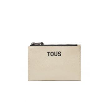 Portofel dama  etui pentru carduri - bej - model New Dorp