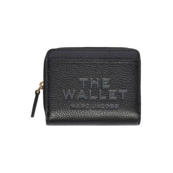 Portofel dama -  piele naturala - negru - One Size INTL