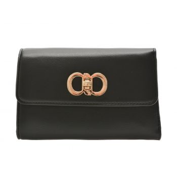 Portofel EPICA negru, 723, din piele ecologica