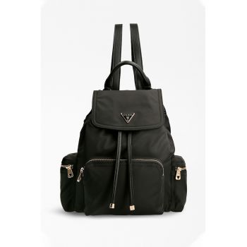 Rucsac cu buzunare multiple Gemma - Negru