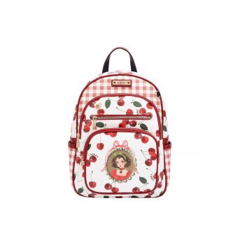 Rucsac dama CHERRY LIPS WHITE NK13159 - Universal