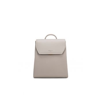 Rucsac de piele ecologica Elowen Plus - Bej