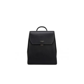 Rucsac de piele ecologica Elowen Plus - Negru