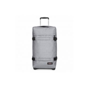 Valiza mare unisex -  textil - gri - One Size INTL