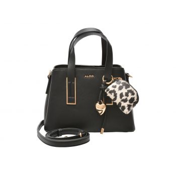 Geanta ALDO neagra, MAELIABAG 001, din piele ecologica