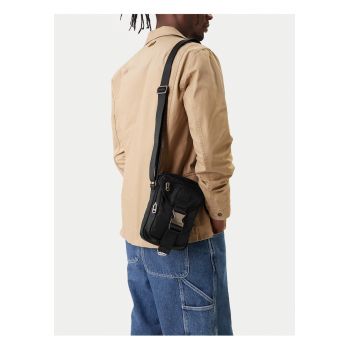 Geanta barbati -  textil - negru - One Size INTL