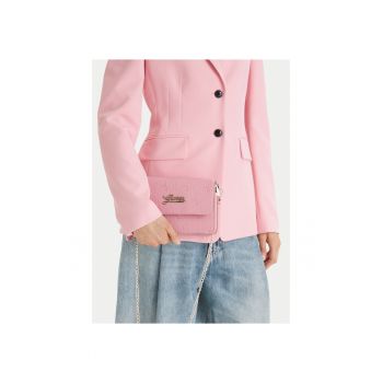Geanta copii -  roz - One Size INTL - din material sintetic - cu lant detasabil