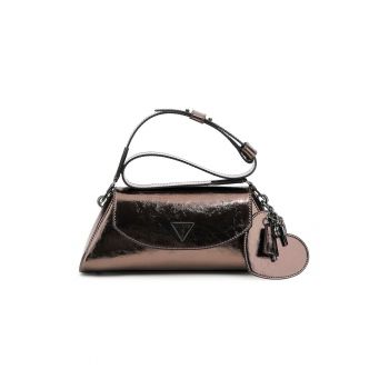 Geanta crossbody de piele ecologica - Negru