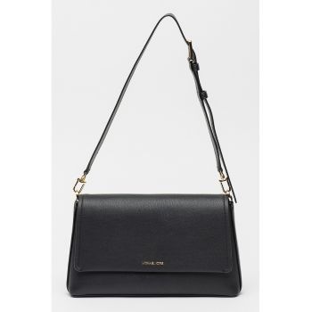 Geanta crossbody de piele Nessa - Negru