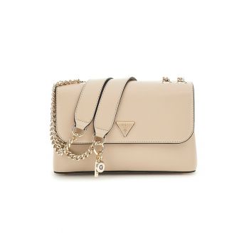 Geanta crossbody din piele ecologica Darynna - Maro taupe