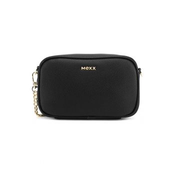 Geanta crossbody femei -  plastic - negru - One Size INTL