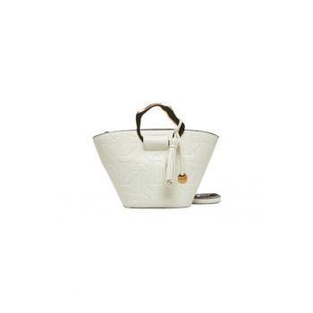 Geanta dama  13989397 - Piele ecologica - Alb