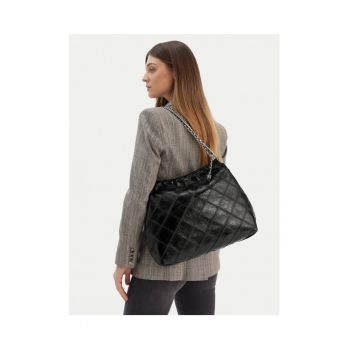 Geanta dama  Black 001 Fleming Soft Distres - piele naturala - culoare neagra