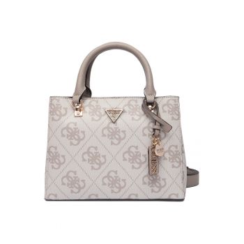 Geanta dama -  ecologica - bej - One Size INTL - set cu sac de praf