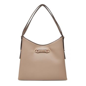 Geanta dama -  ecologica - bej - One Size INTL - set cu sac de protectie