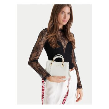 Geanta dama -  piele ecologica - alb - One Size INTL