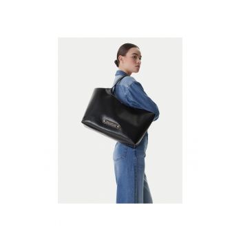 Geanta dama -  piele ecologica - neagra - One Size INTL