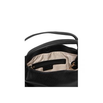Geanta dama -  piele ecologica - neagra - One Size INTL