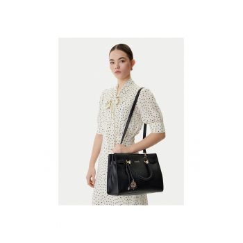 Geanta dama -  piele ecologica - negru - One Size INTL