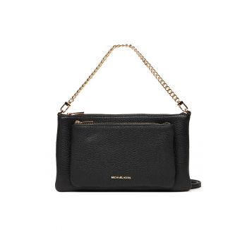 Geanta dama  piele naturala - neagra