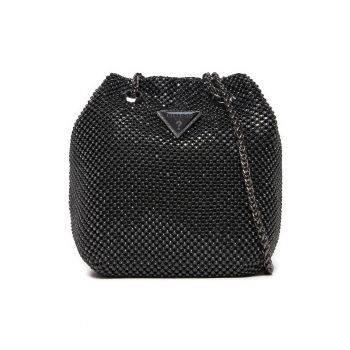 Geanta dama -  plastic - negru - One Size INTL