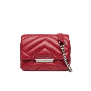 Geanta dama  Red Dahlia - piele ecologica