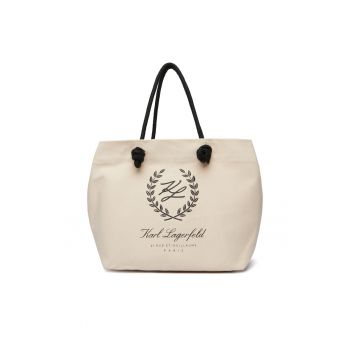 Geanta dama -  tkanina - bej - One Size INTL