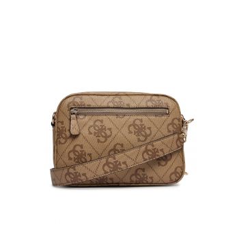 Geanta de dama -  ecologica - bej - One Size INTL - set cu sac de praf
