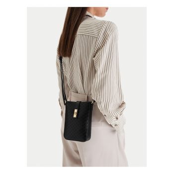 Geanta de mana pentru femei -  material textil - negru - One Size INTL
