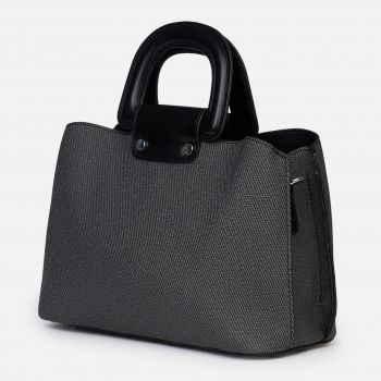 Geanta eleganta din piele ecologica cu design minimalist și mâner scurt CRL1484