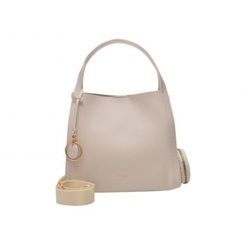 Geanta EPICA alba, 6427, din piele ecologica