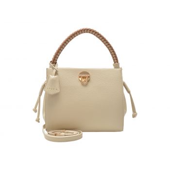 Geanta EPICA bej, 14595, din piele ecologica