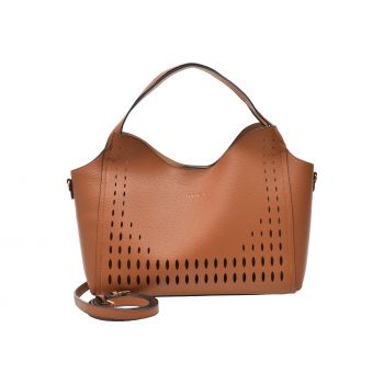 Geanta EPICA maro, 243110, din piele ecologica