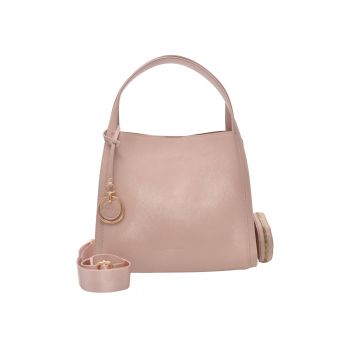 Geanta EPICA roz, 6427, din piele ecologica