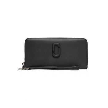 Portofel dama -  piele naturala - negru - One Size INTL