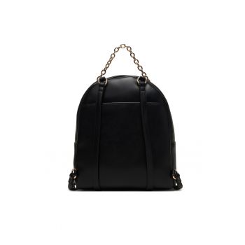Rucsac fashion dama -  piele ecologic - negru - One Size INTL