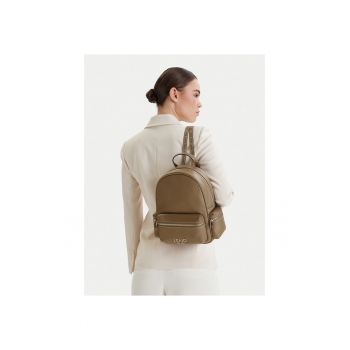 Rucsac fashion dama -  piele ecologica - bej - One Size INTL