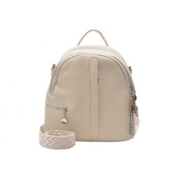 Rucsac FLAVIA PASSINI alb, 3992, din piele ecologica