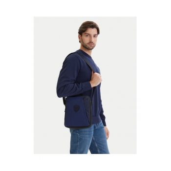 Saszetka barbati -  tkanina - albastru - One Size INTL